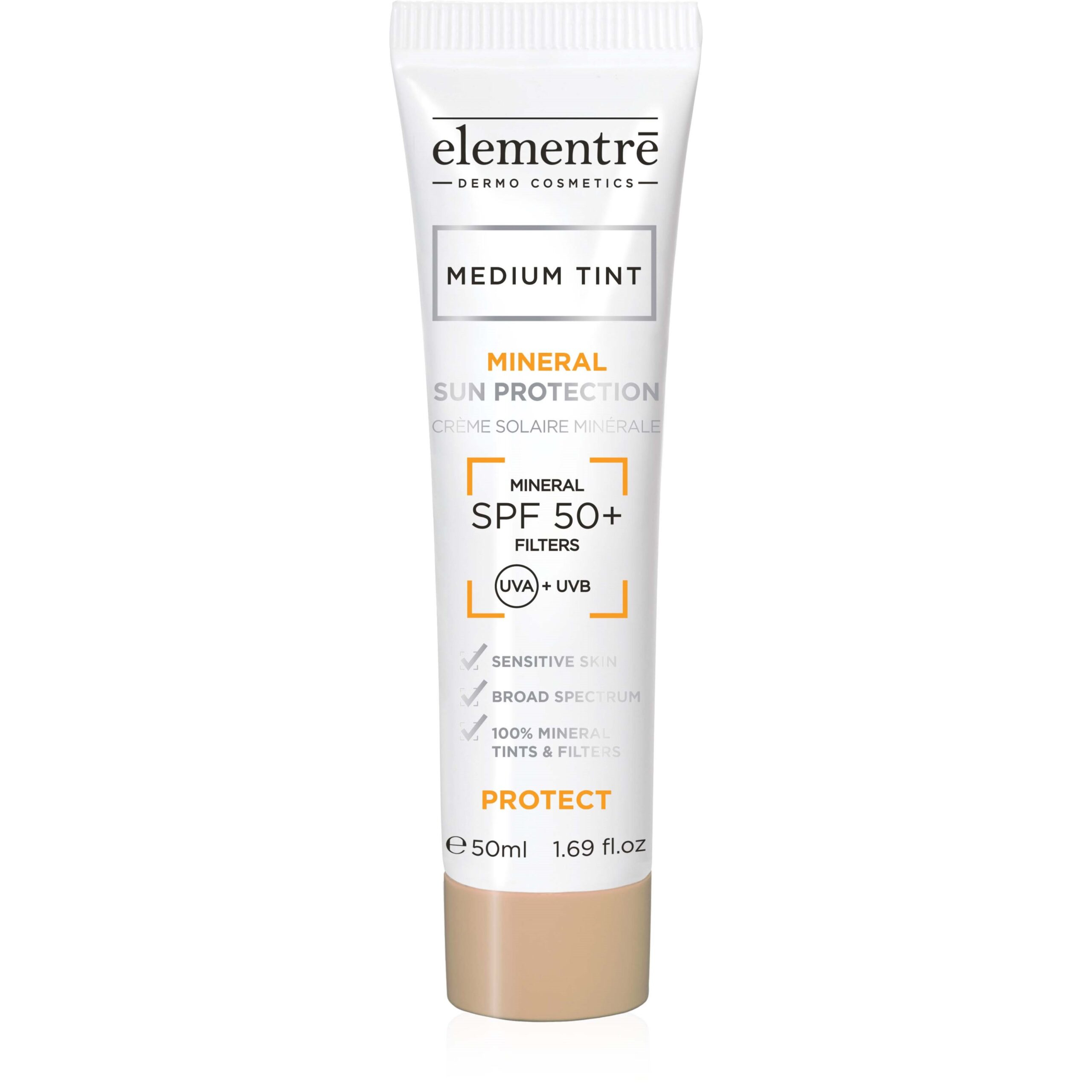 elementrē Mineral Sun Protection SPF50+ Medium