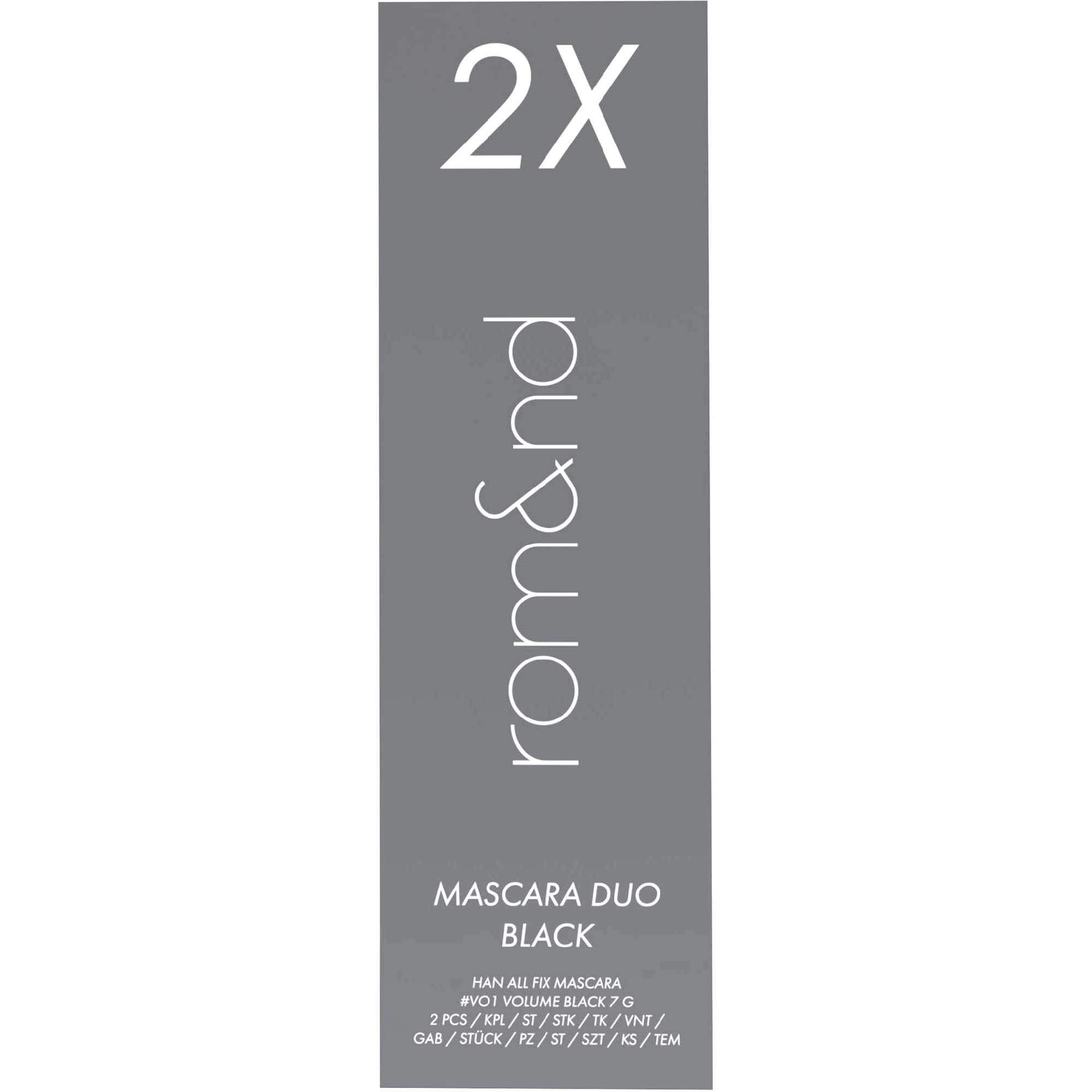 rom&nd Mascara Duo Black